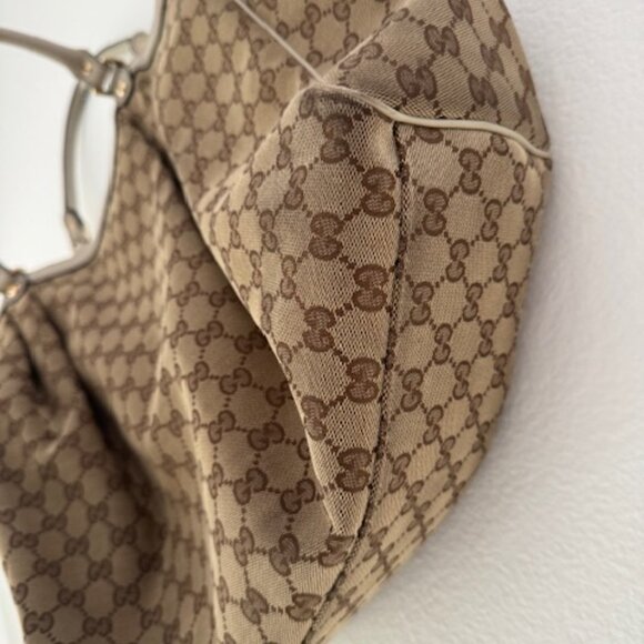 Gucci Sukey Tote GG Canvas Large - Classic Luxury Handbag - Picture 5 of 14